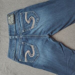 Silver Bootcut Jeans